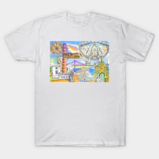 Lisbon sketches T-Shirt